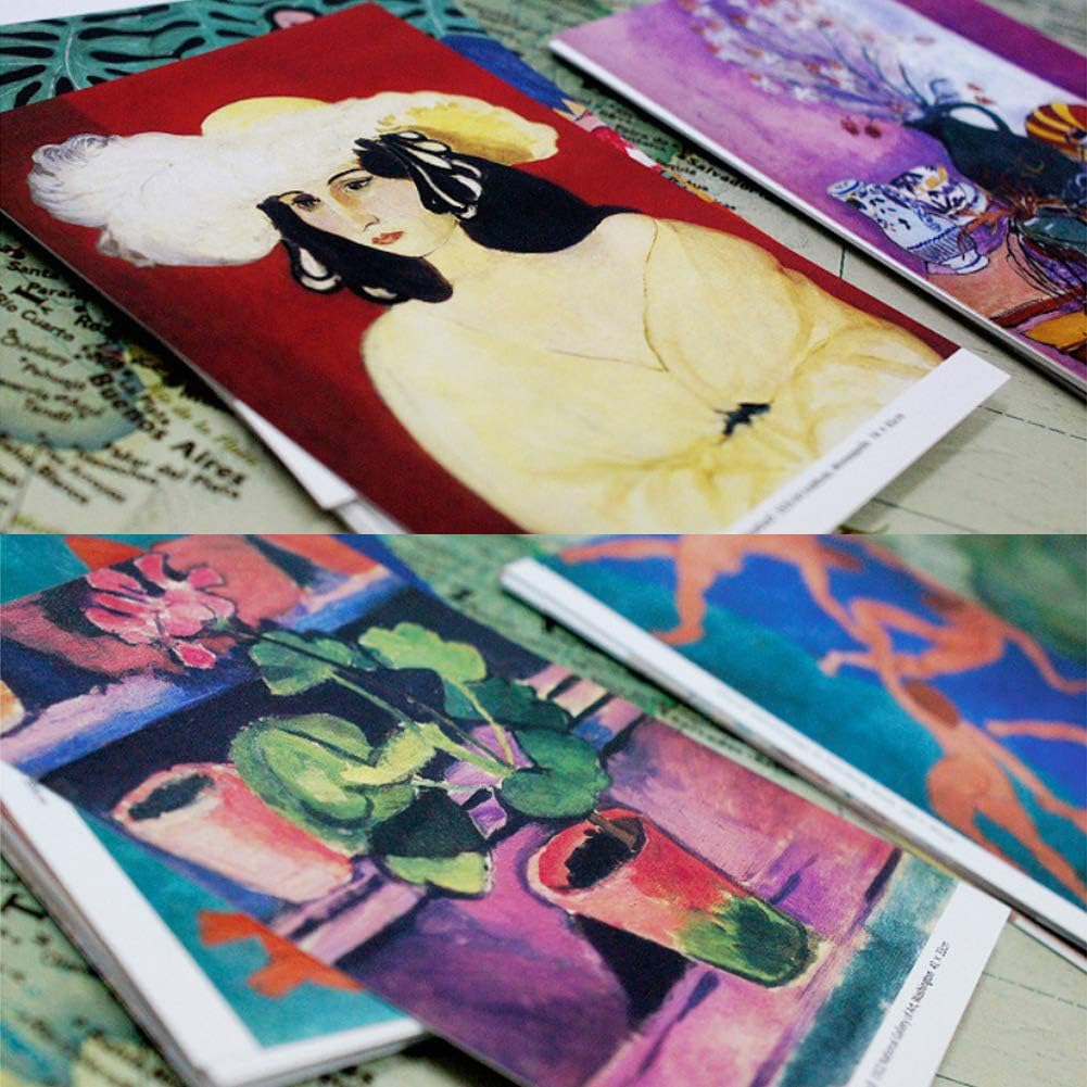HOSTEESSCHOICE Beautiful Art Postcards set of 30 Henri Matisse Post card variety pack Famous Painting Scenery,4 x 6 Inches - Image 4