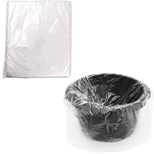 Elitzia Disposable Foot Bath Basin Liners - 100 Pcs 22x26 Plastic Tub Bags for Pedicure Spa Home & Salon Use