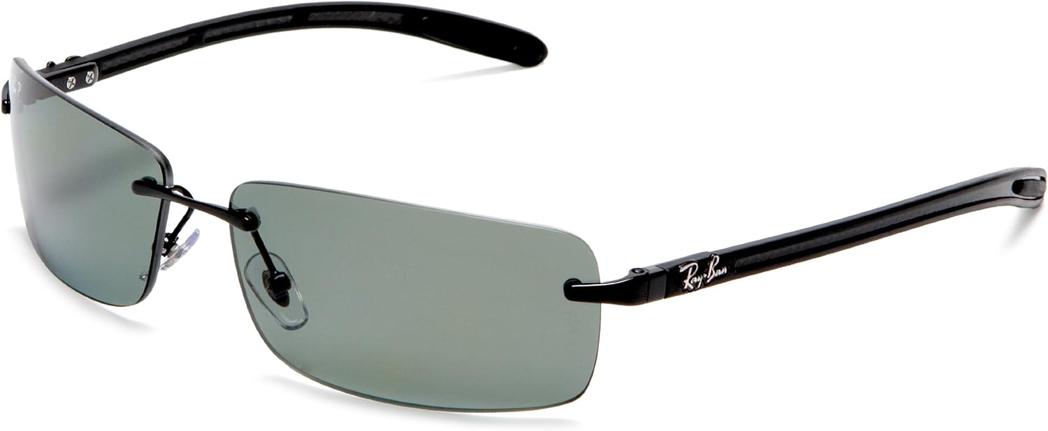 Ray Ban Tech Black Polarized (RB8304 MessageBlack), 61 : Amazon.de: Clothing