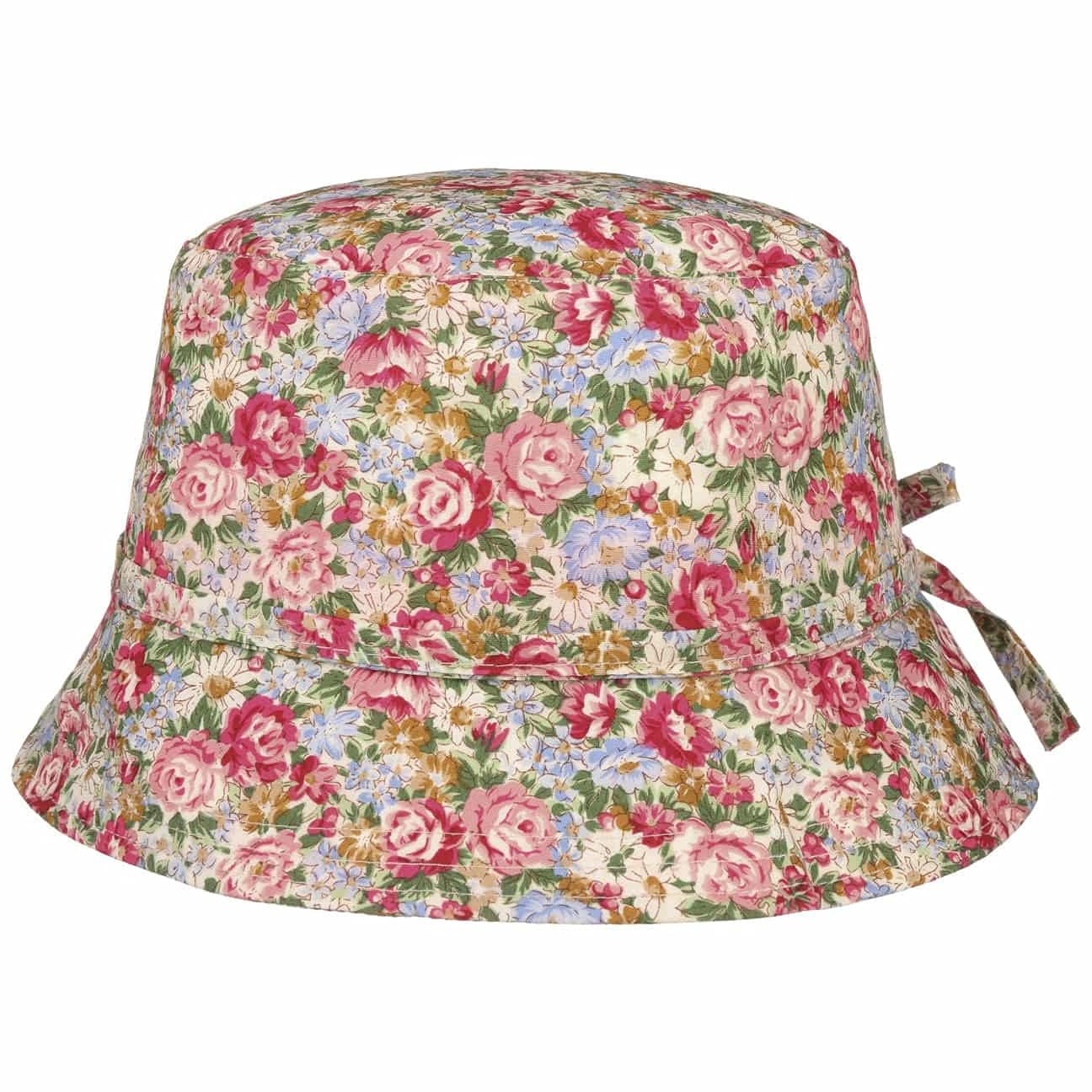 LIPODO Sombrero de Tela Allover Flowers Mujer - Verano Sol para el jardín Primavera/Verano