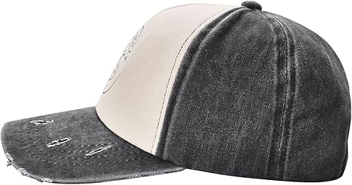 Miniatura 4 de Mans - Gorra de béisbol para mujer, estilo vintage, lavada, desgastada, para festival de música