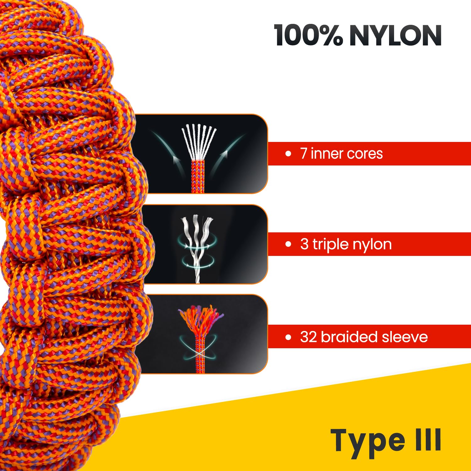 Corde En Nylon 30m X 6mm - Polypropylène Résistant - Pour Camping, Voile, Bricolage - Verte