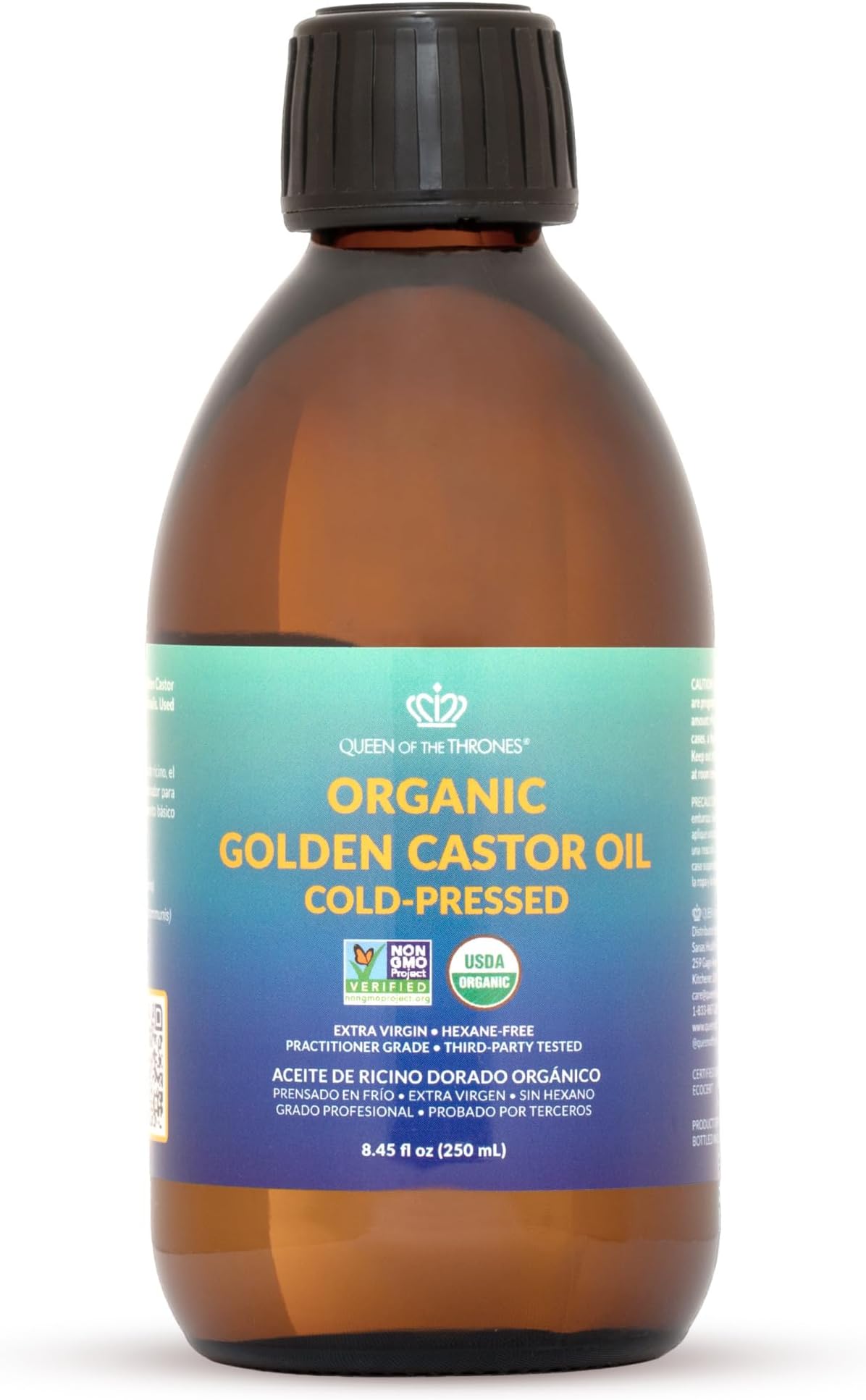Organic Golden Castor Oil