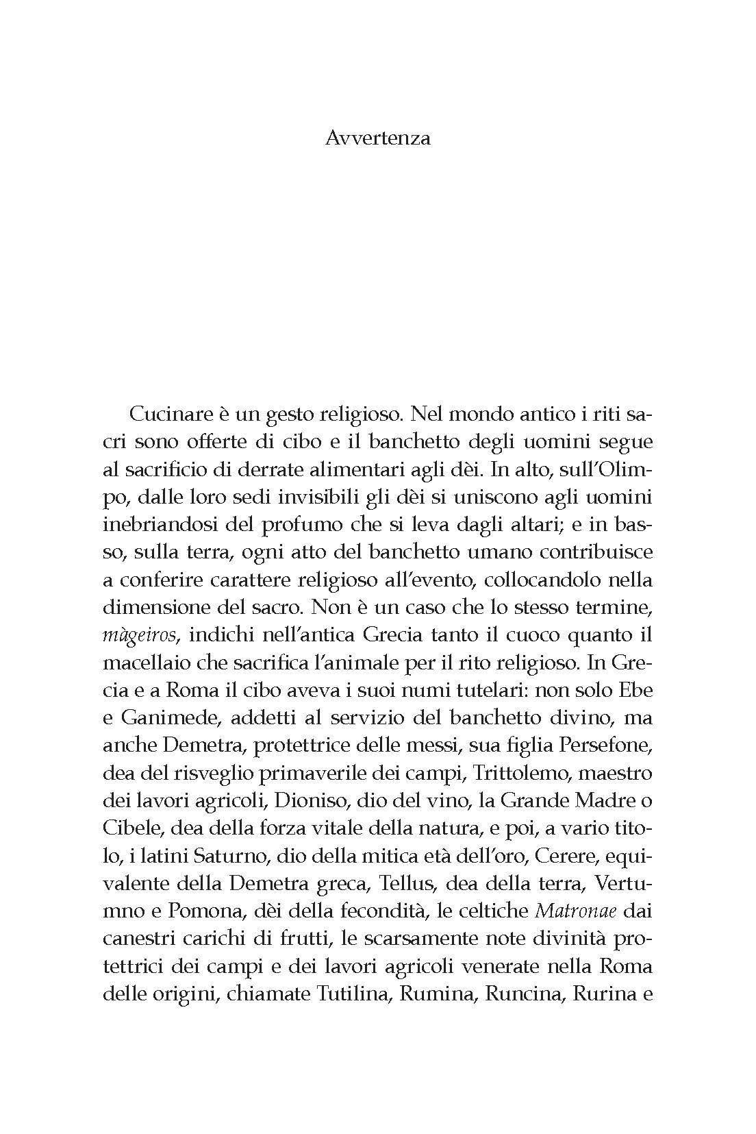 La cucina degli dei. Miti e ricette dall'antica Grecia alla Roma imperiale