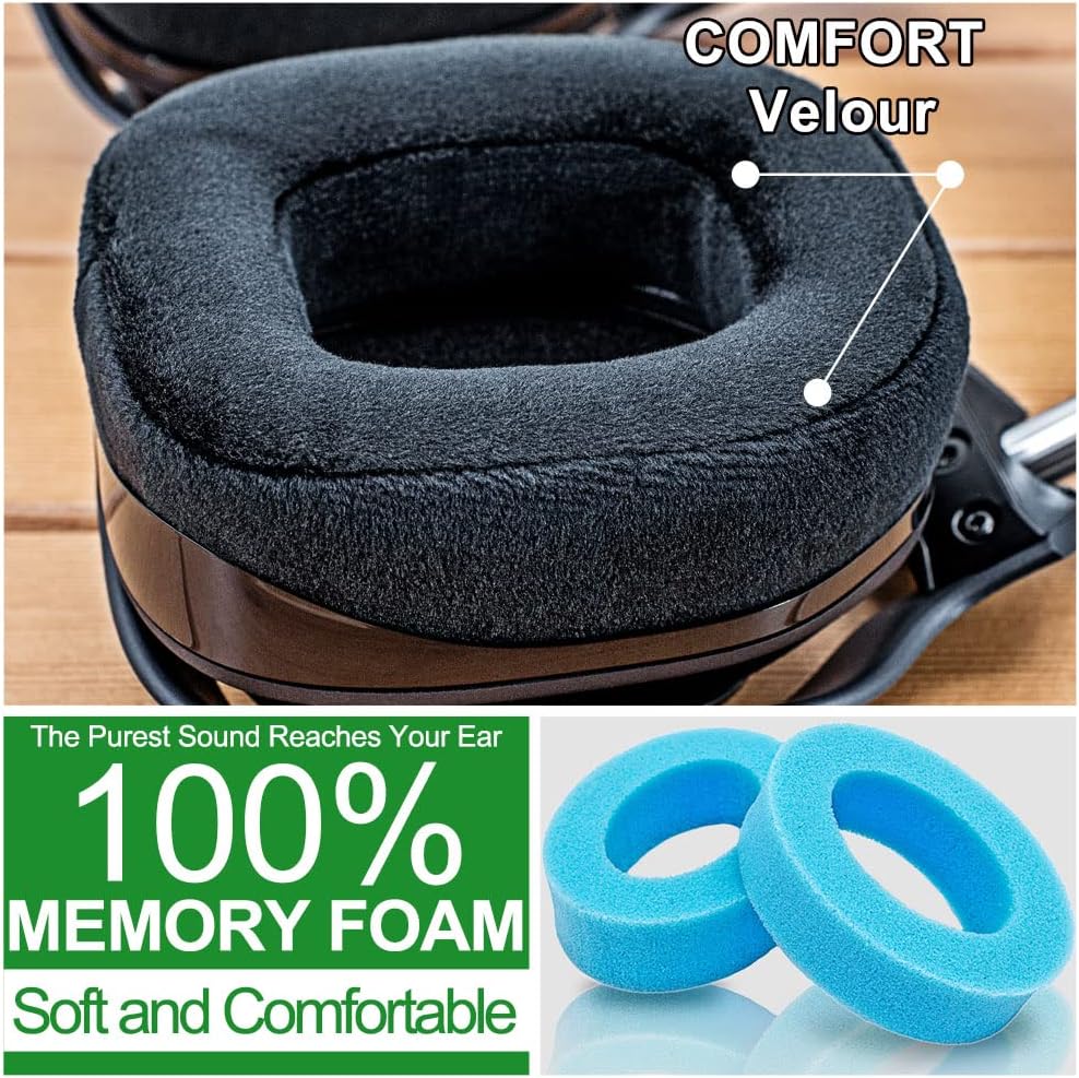 A50 Mod Kit Gen 4 - Ear Cushion Compatible with Astro Gaming A50 Wireless Headset Velvet - Headband/Microphone Foam/Ear Pads I Not Work with GEN 3
