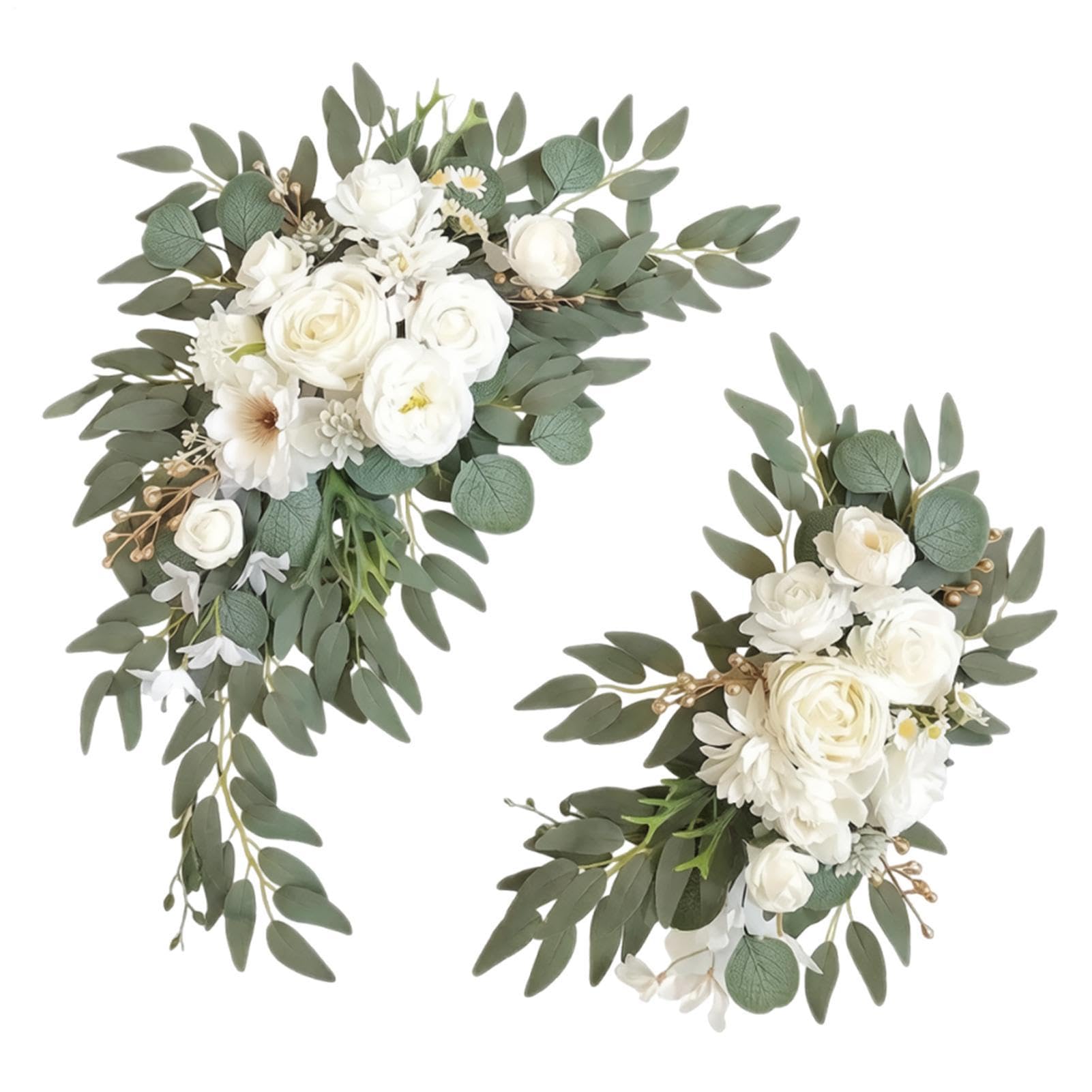 Guirnalda reutilizable de rosas para decorar paredes y bodas