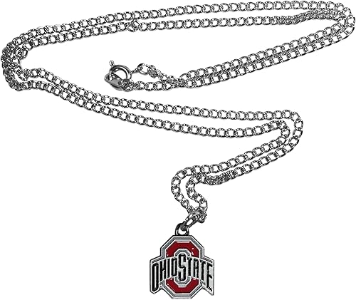 Miniatura 61 de Siskiyou Sports NCAA - Collar de cadena con dije pequeño, 20 pulgadas