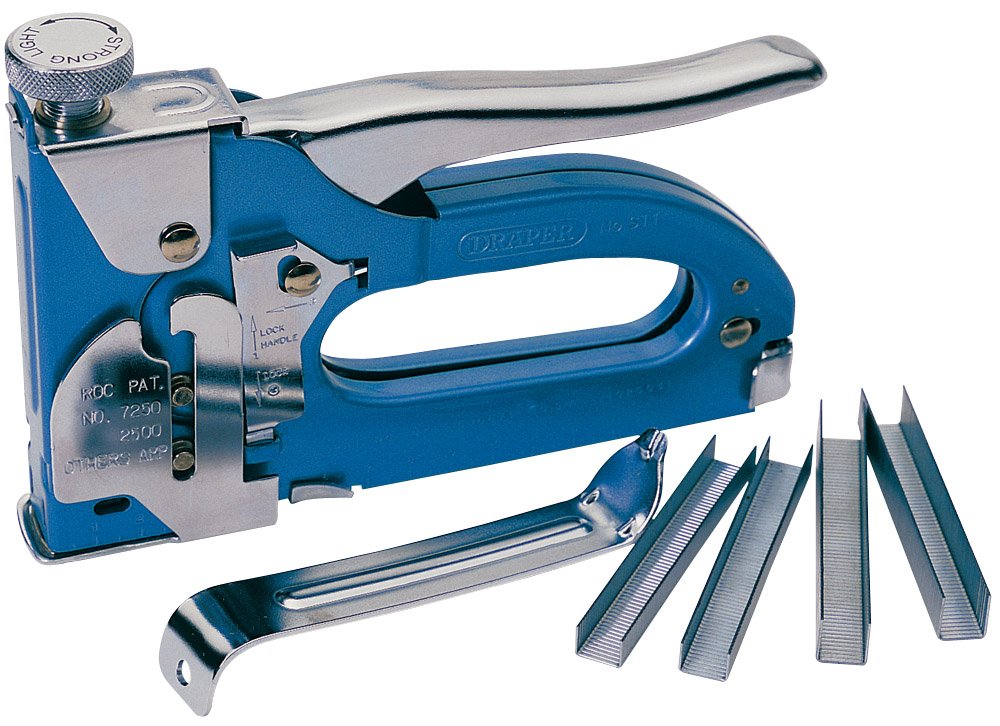 Draper Expert 13951, agrafeuse manuelle, puissance réglable, 6-14 mm