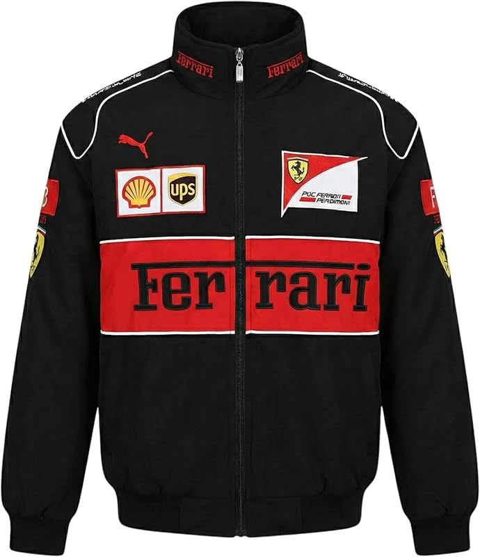 Mens Black Bomber Jacket