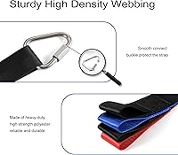 Vista 4 de Red de carga de escalada, carrera de obstáculos de guerrero ninja para niños, escalera de red de cuerda, barras de mono para pared de roca