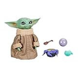 STAR WARS The Mandalorian Galactic Snackin' Grogu Animatronic Toy with Over 40 Sound and Motion Combinations, Interactive Toys