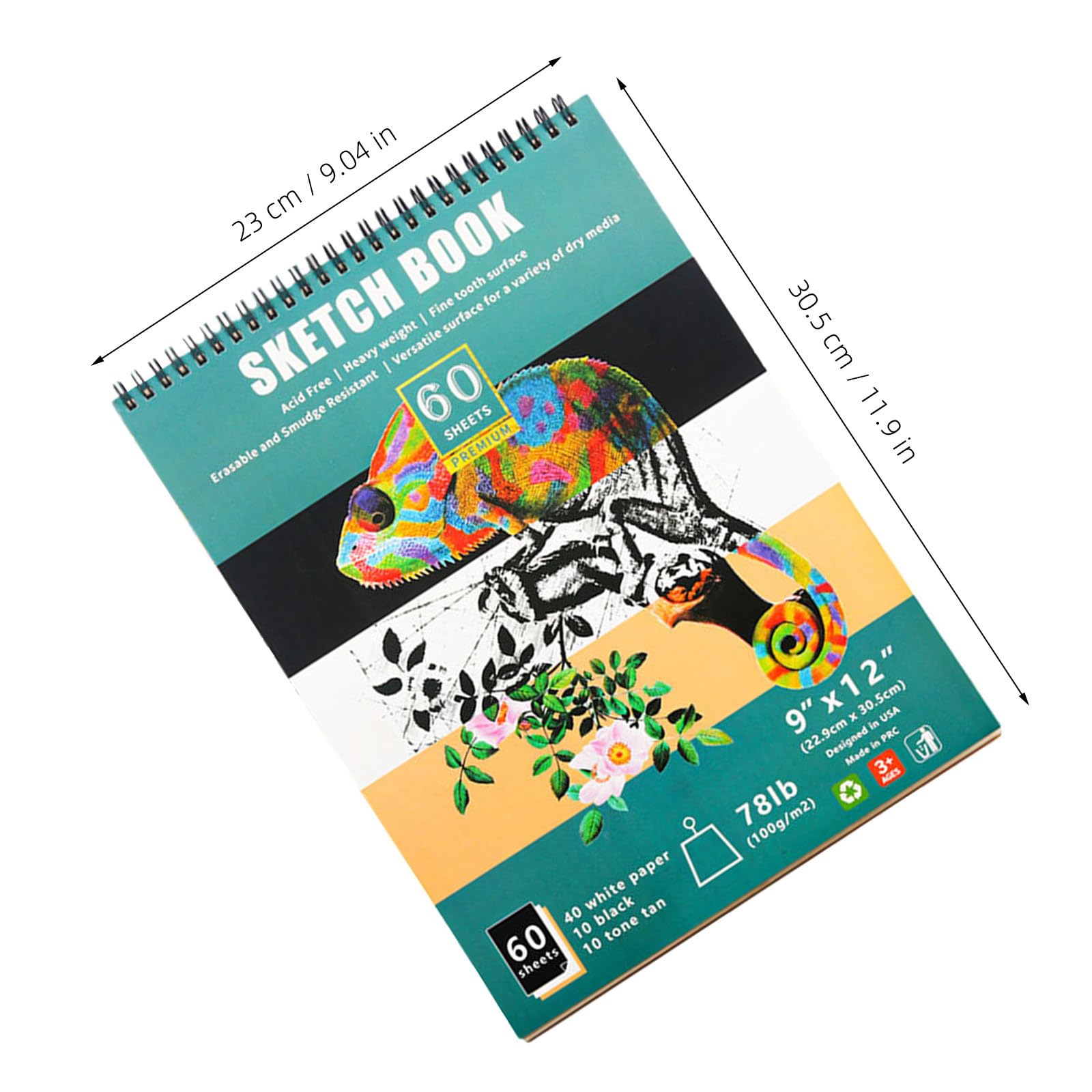 DIYEAH Kit de Dibujo para Bocetos, 50 Piezas, Lápices de Dibujo