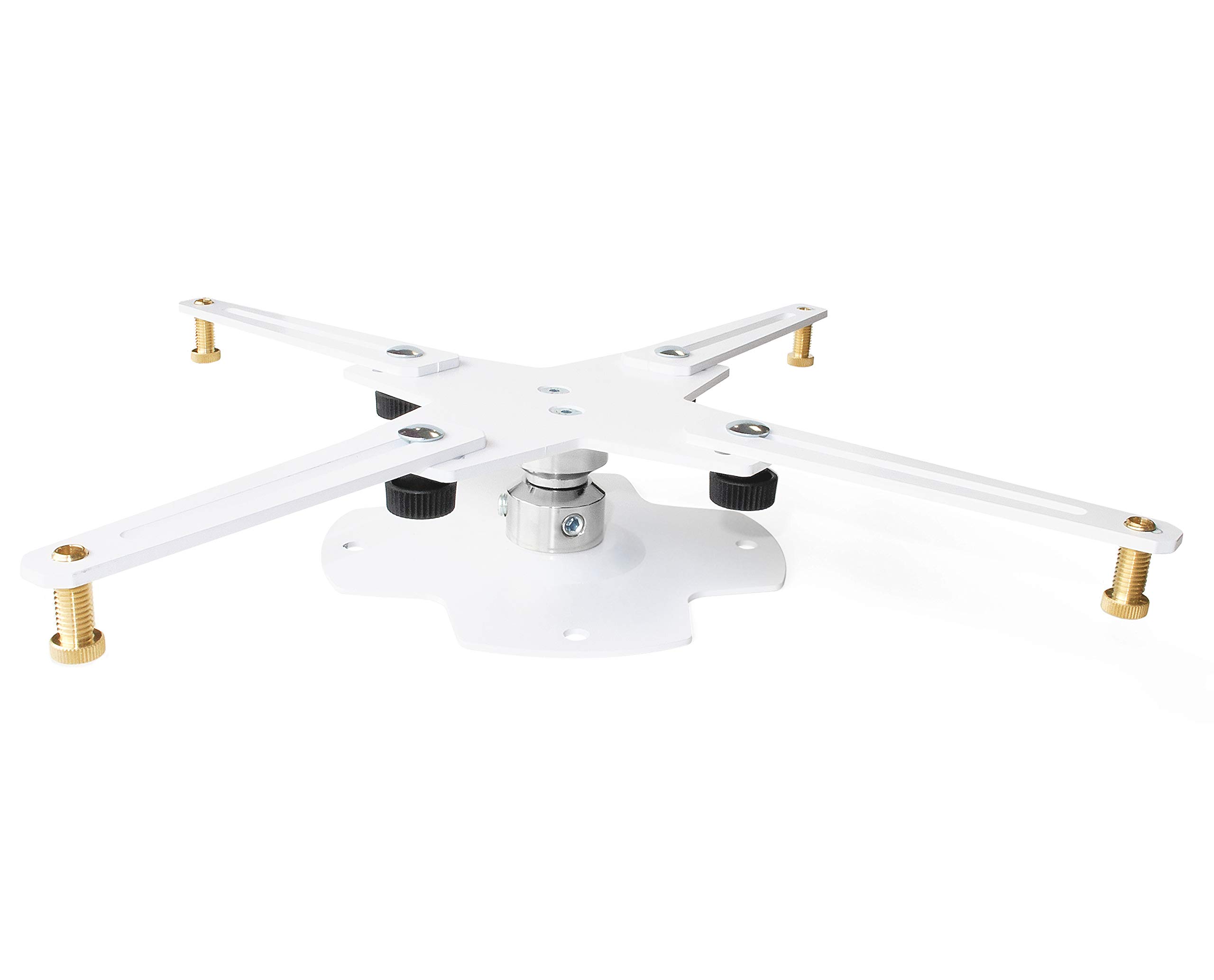 Supporto Proiezione Professionale"Arakno" Ultra-Silm Per Videoproiettore (7 cm) Montaggio Staffa A Soffitto Massima Qualità