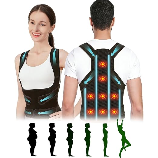 Aniepaa Posture Corrector with Magnets for Comprehensive Back Support