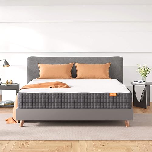 Miniatura 13 de Sweetnight - Colchón de espuma viscoelástica de gel de 10 pulgadas / 25.4 cm. para aliviar el dolor de espalda, aislamiento de movimiento y sueño
