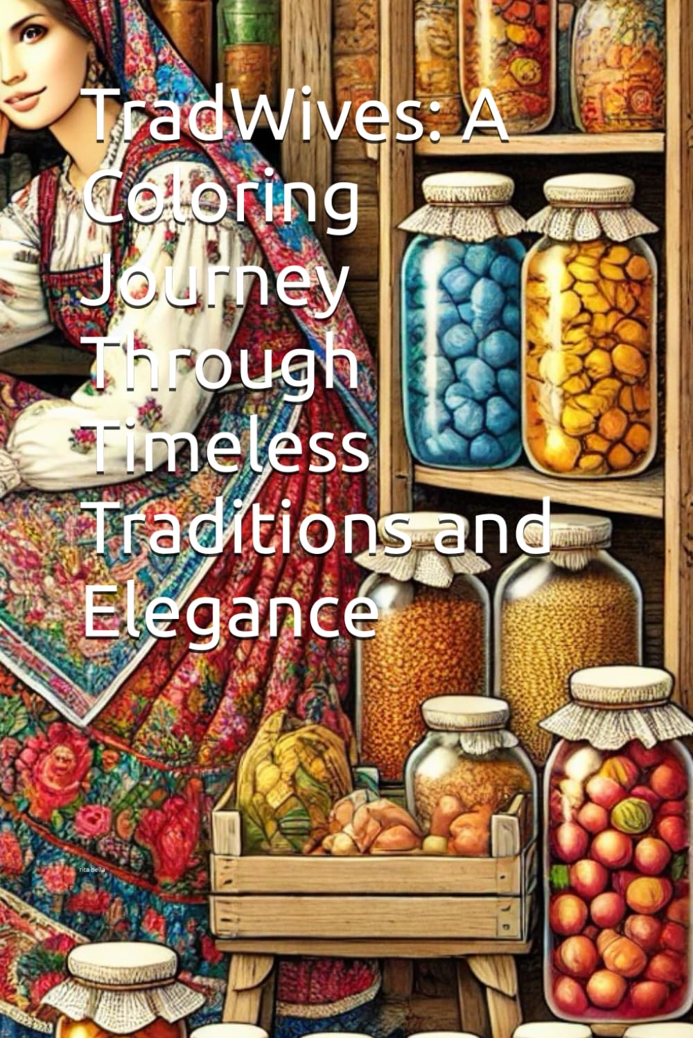 TradWives: A Coloring Journey Through Timeless Traditions and Elegance