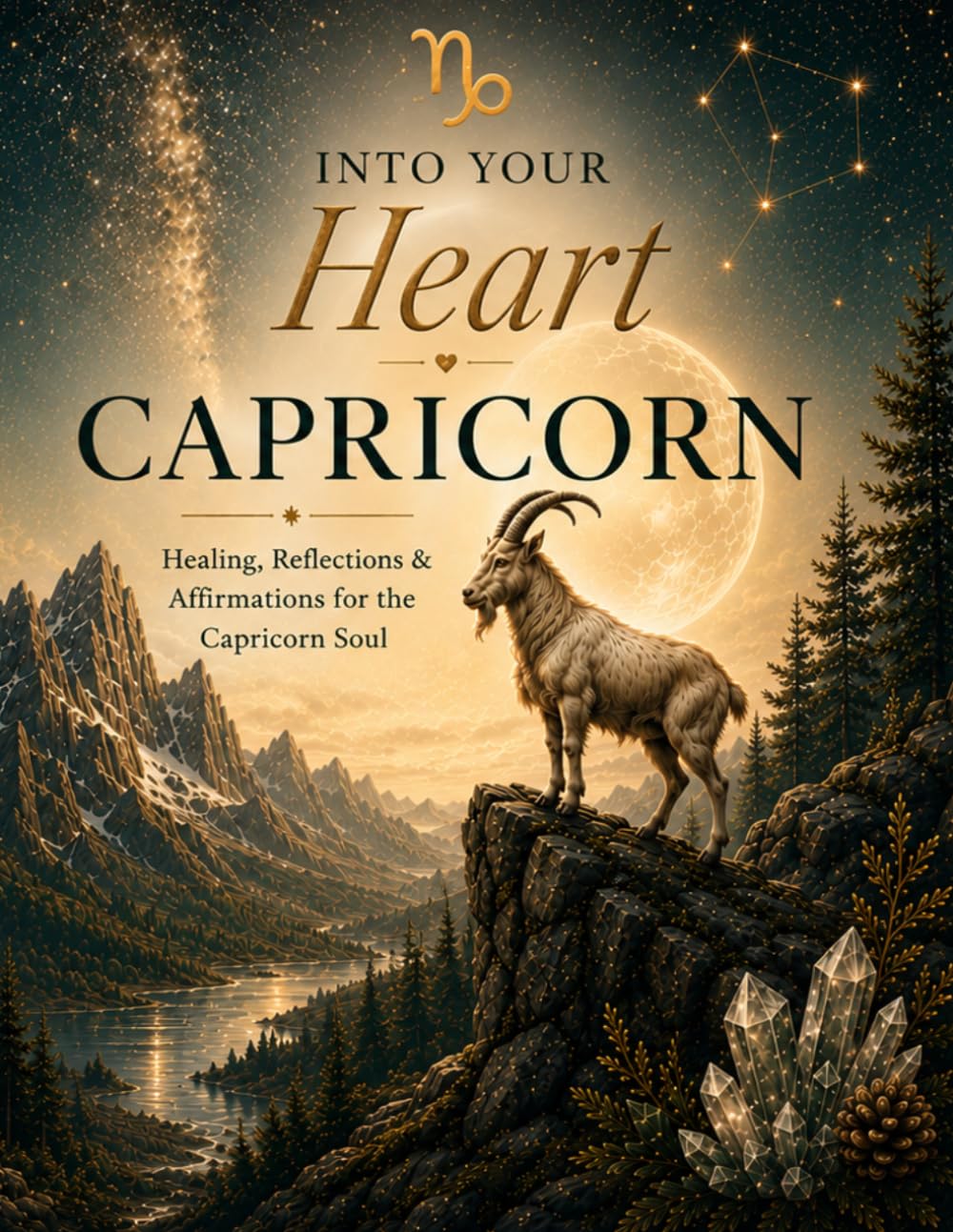 Capricorn: Healing, Reflections, & Affirmations for the Capricorn Soul (Into Your Heart Zodiac Healing Series)