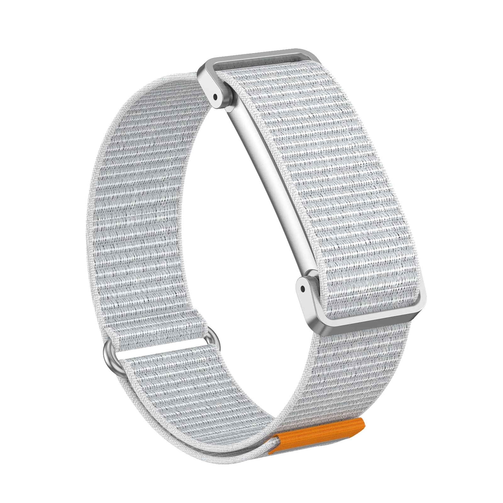 Nylon Sport Replacement Watch Strap for Google Fitbit Air, Adjustable Hook Ring Wrist Band with Quick Release Metal Frame for Gym Workout Outdoor Sports Daily Wear