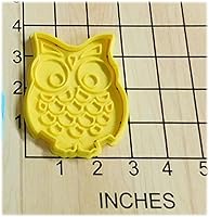 Vista 2 de Wise Owl Bird Shape Cookie Cutter and Stamp #1009
