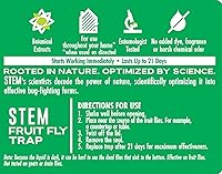 Vista 12 de Trampa para Moscas de la Fruta STEM: Atrapamoscas con Extractos Botánicos; 5.4 fl oz (Paquete de 1)