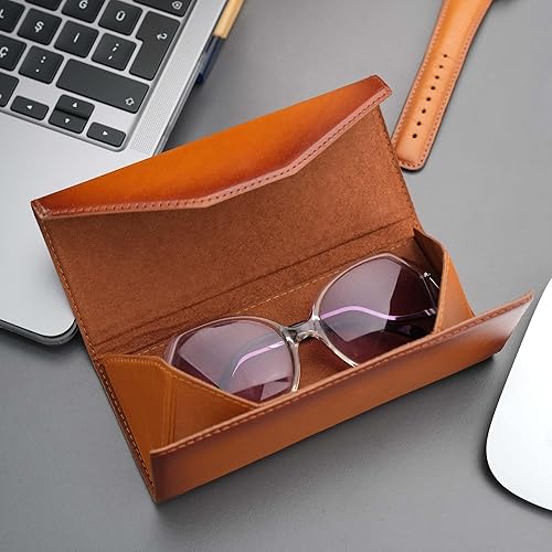 Miniatura 5 de Egypt Triangle Design - Funda de cuero para lentes de sol y gafas de sol