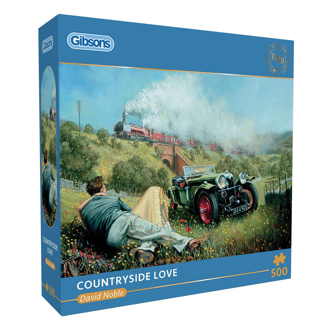 Gibsons Countryside Love 500 Piece Jigsaw Puzzle | Nostalgic Romantic Jigsaw Puzzle| Sustainable Jigsaw for Adults Teens | Premium 100% Recycled Board | Great Gift | Gibsons Games — image 1