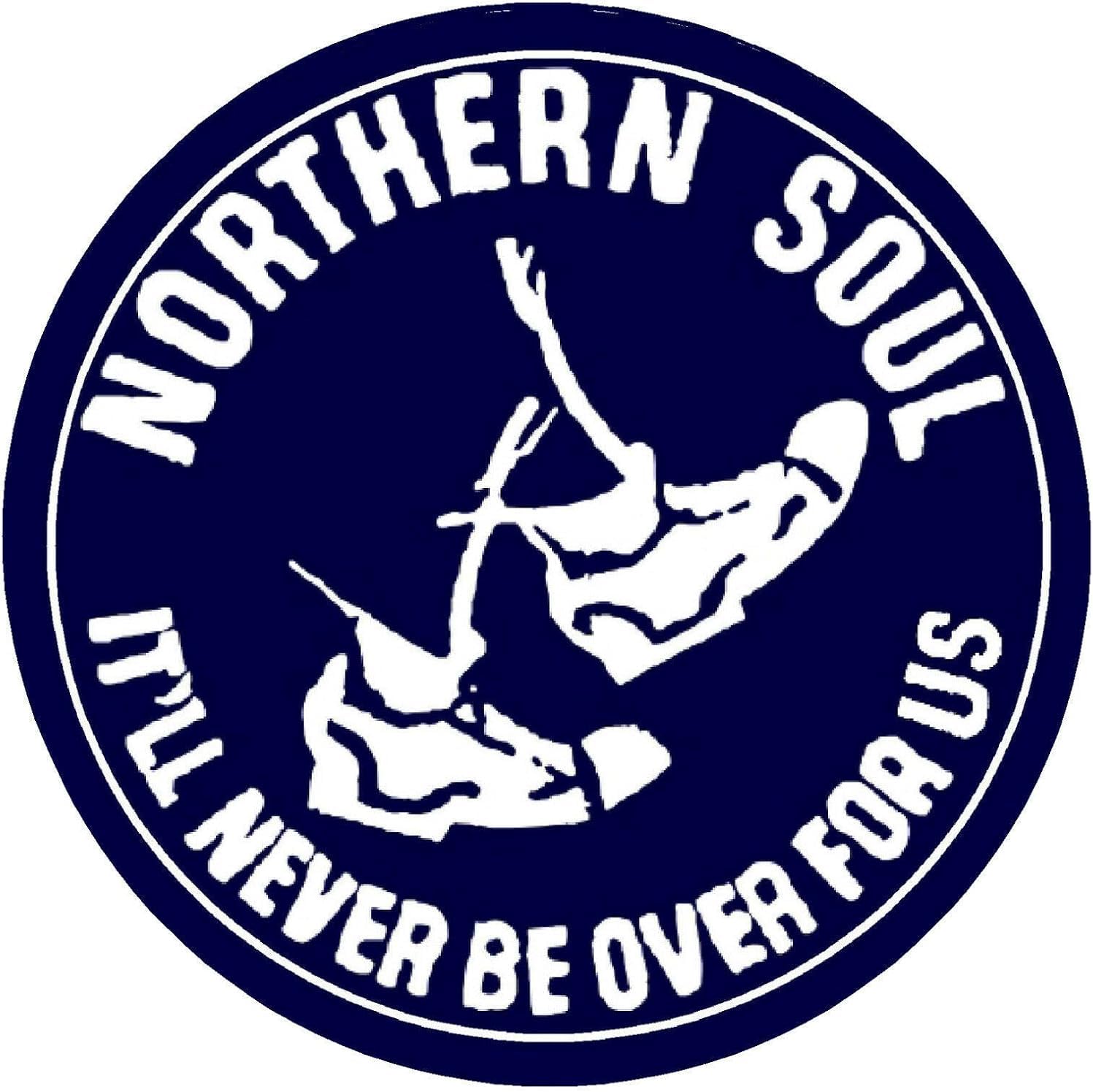 Northern Soul It'Ll Never Be Over For Us Square/Round Metal Sign 12x12 inch