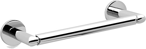 0205/PC Sine, cromo pulido, barra de toalla de 8"