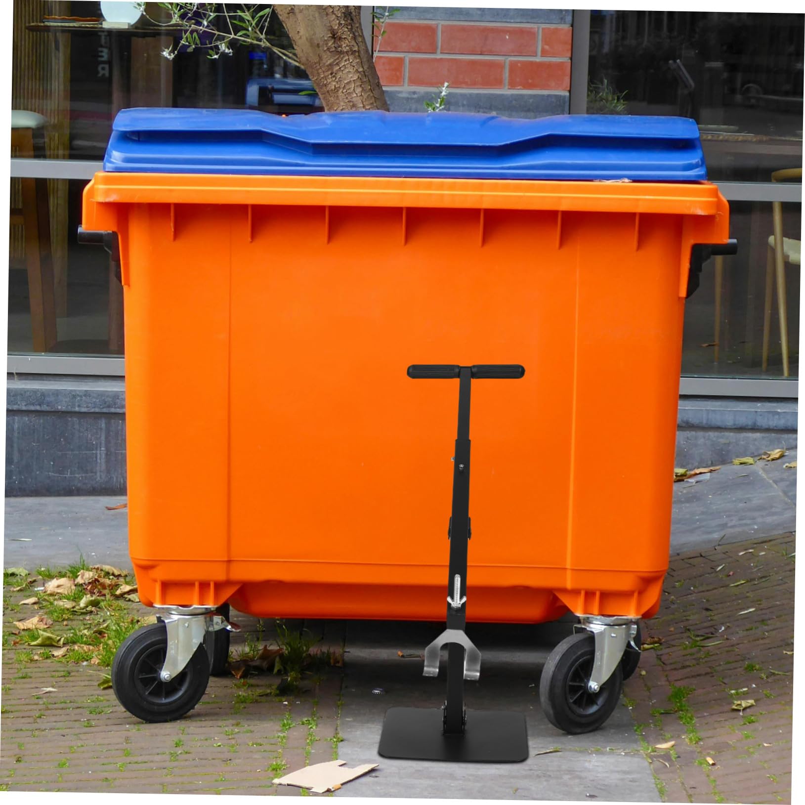 Ciieeo Triturador de Basura Comercial de Hierro Negro Alta Eficiencia y Resistencia para Restaurantes y Entornos Comerciales de Reciclaje de Residuos sin Contacto