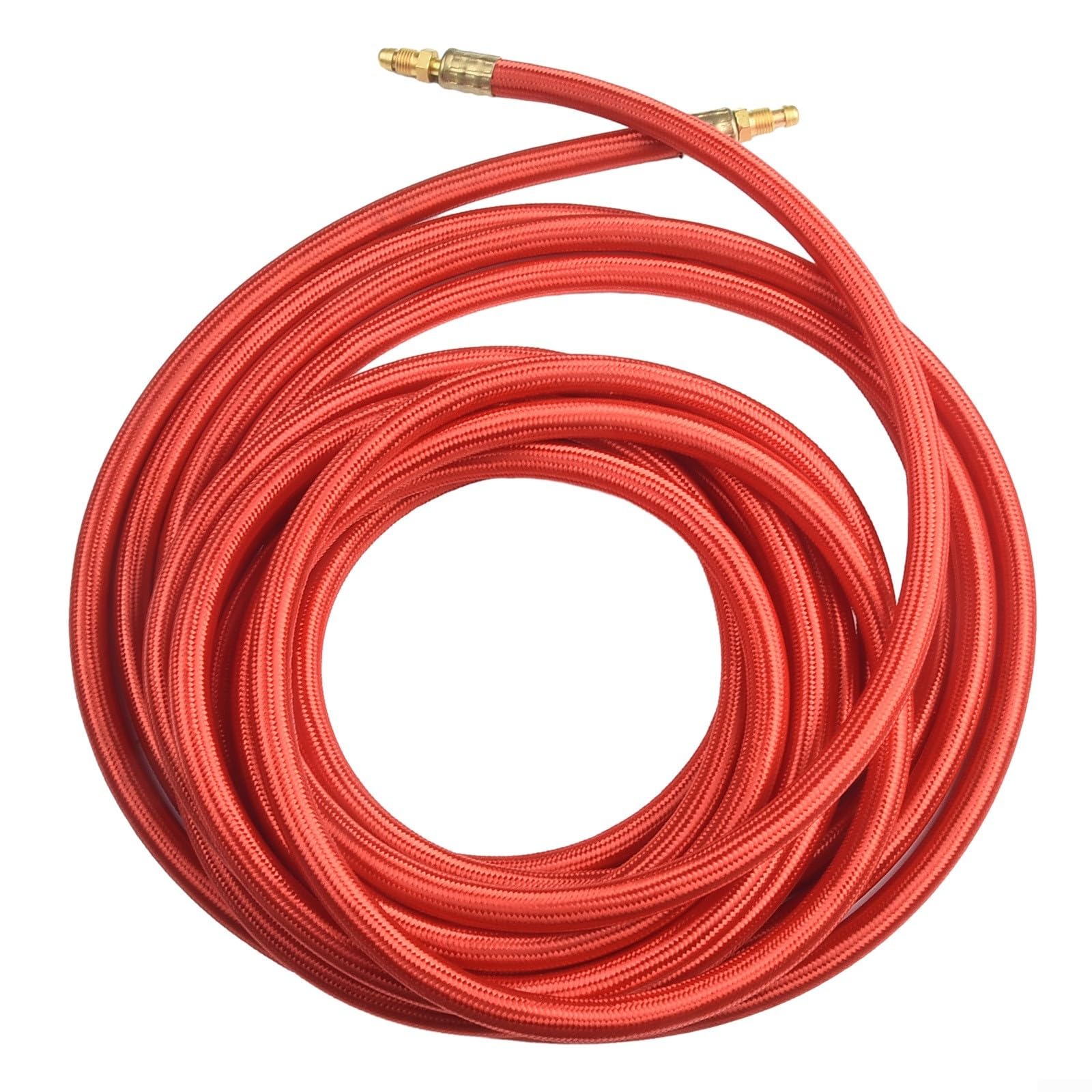 CK57Y03RSF - Cavo di alimentazione per torcia TIG Superflex, lunghezza 25 m, compatibile con torce raffreddate ad aria CK9 CK17, gomma siliconica e struttura in nylon intrecciato