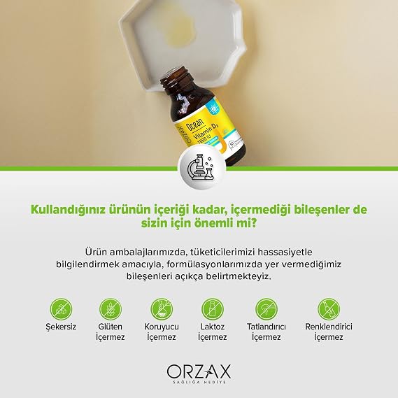 Ocean Vitamin D3 Damla 1000 IU 50ml