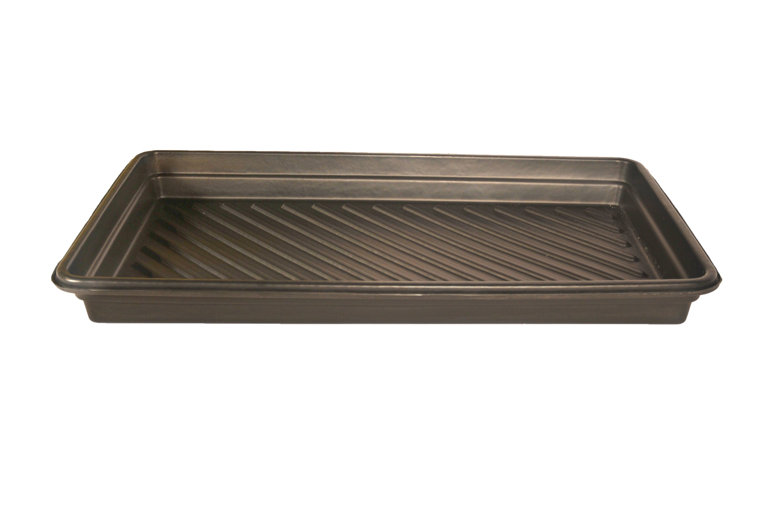 UltraTech 1032 Polyethylene Ultra-Utility Tray, 24 Gallon Capacity, 52-1/4" Length x 28-1/4" Width x 5" Height, Black