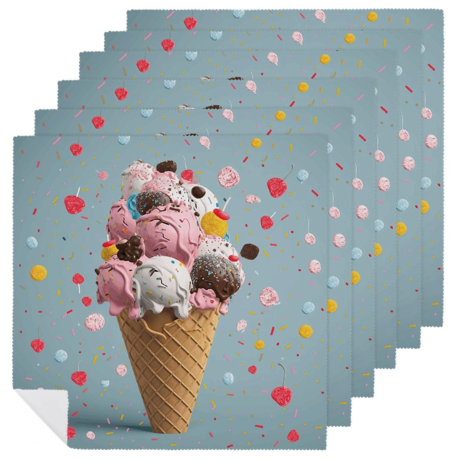 Serviettes de table lavables pour stopper le jetable avec style au quotidien