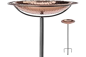 Good Directions Small Pure Copper Bird Bath Bowl