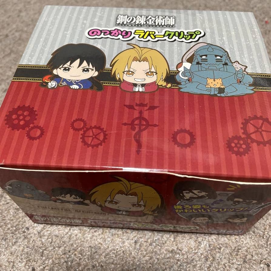 Amazon.co.jp: 鋼の錬金術師ハガレン のっかりラバークリップ : ホビー