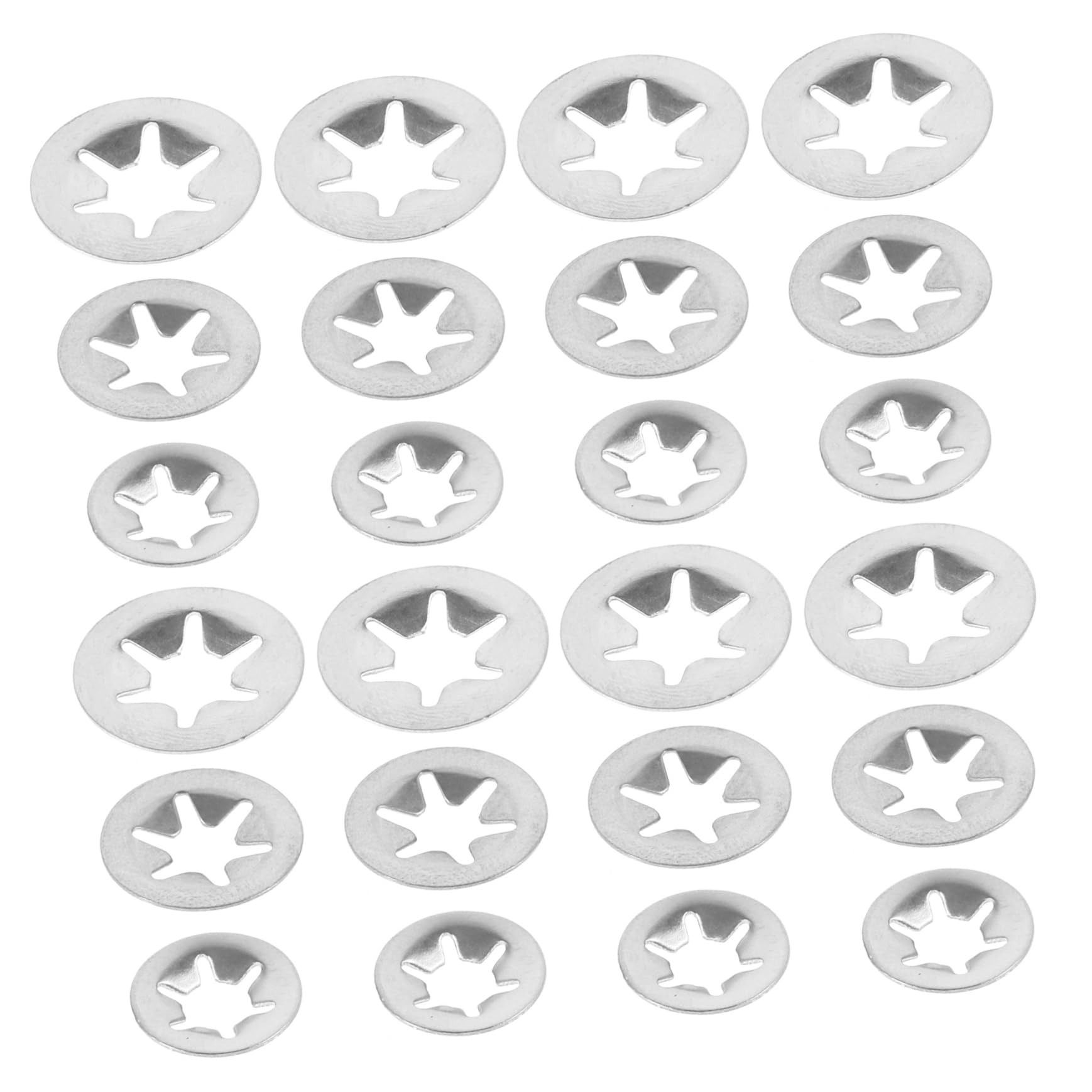 GRIRIW Locking Clips Bearing Clamp 30pcs Assortment Kit for Automotive and Industrial Use