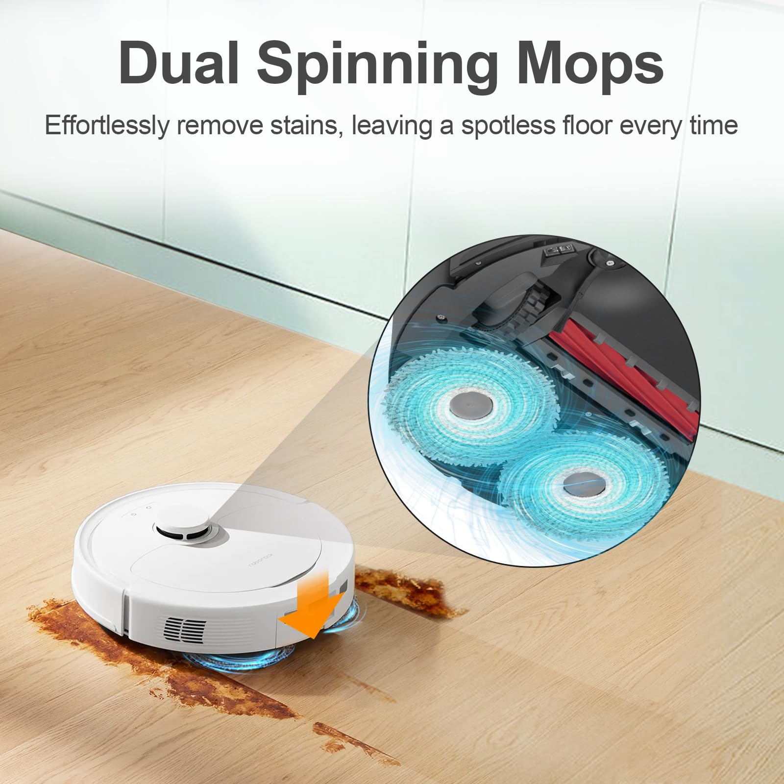 RUKHOOL QRevo accessoires voor Roborock QRevo accessoireset robotstofzuiger reserveonderdelen met 4 * stofzakken 4 * mop dweildoeken 1 * hoofdborstel 4 * filters 4 * zijborstels 1 * reinigingsborstel RUKHOOL QRevo accessoires voor Roborock QRevo accessoireset robotstofzuiger reserveonderdelen met 4 * stofzakken 4 * mop dweildoeken 1 * hoofdborstel 4 * filters 4 * zijborstels 1 * reinigingsborstel