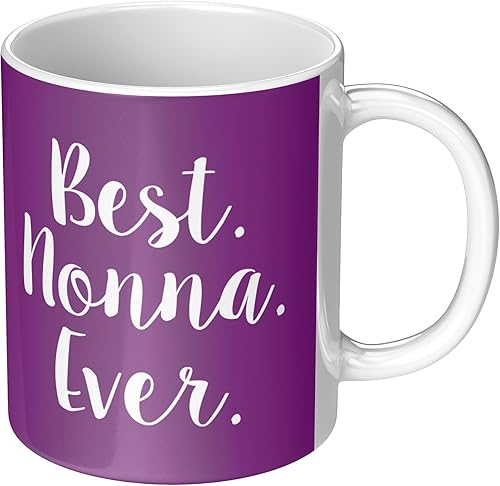 Miniatura 9 de P. S. I Love Italy Taza de café  Best Nonna Ever Taza de cerámica blanca personalizada para caliente y fría con diseños divertidos y significativos