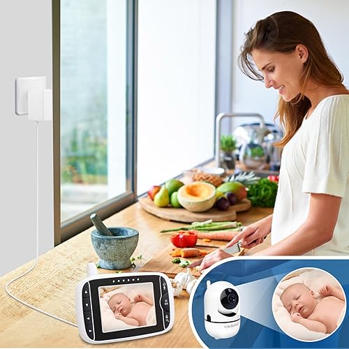 Miniatura 4 de for HellobabyBaby Monitor Charger Replacement Compatible with HelloBaby HB30 HB50 HB66 HB6550 Baby Camera Monitor. Hellobaby Monitor Charger for