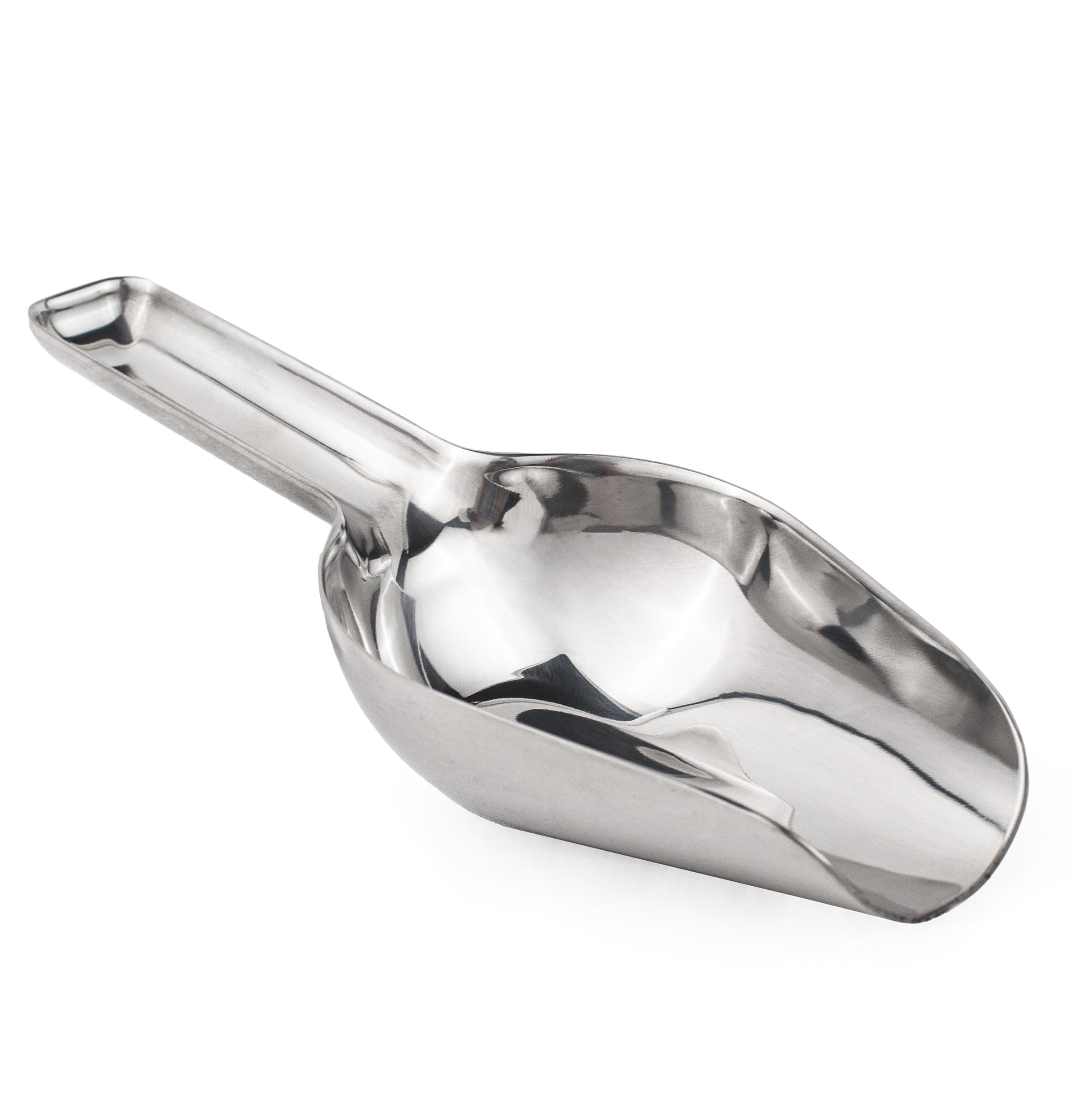 GE Profile Opal Stainless Steel Scoop, Ergonomic Grip, Dishwasher Safe, Works with Opal 2.0 Nugget Ice Maker