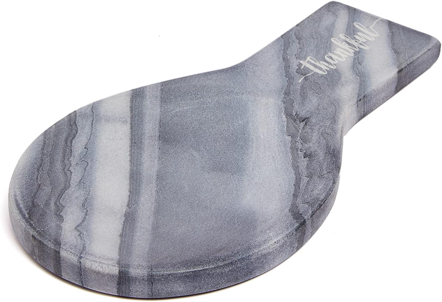 Lexi Home Marble Thankful Engraved 10