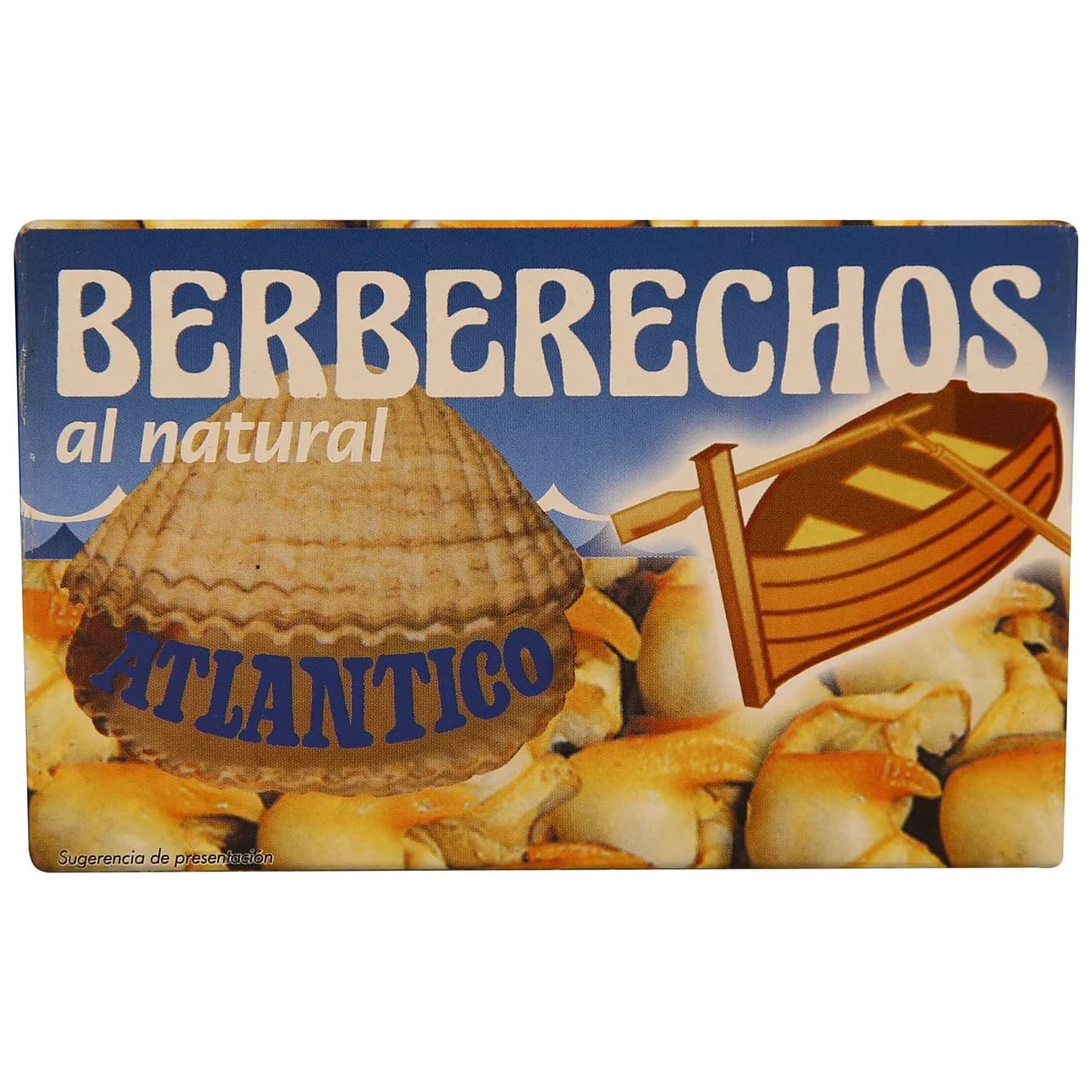 ATLÁNTICO - Berberechos naturales (58 g, 9 unidades)