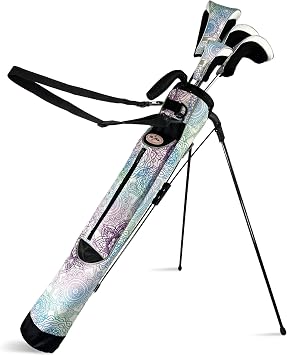 Taboo Fashion Sunday Golf Bags for Women - Lightweight Golf Range Bag with Self Flexing Stand and Shoulder Strap for Driving Range, Par 3 or Executive Course
