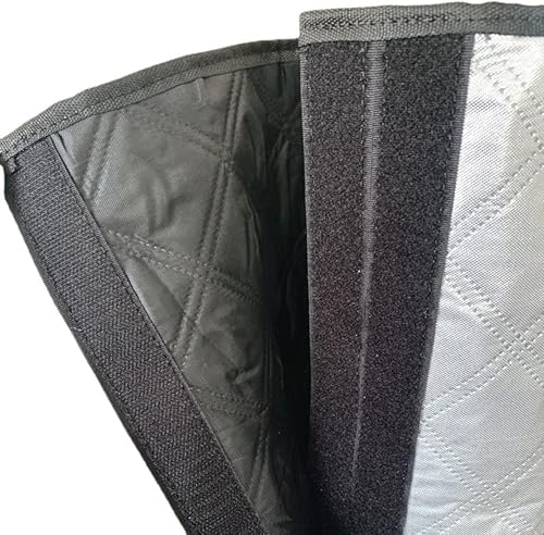 Miniatura 6 de Enfudid Cubierta de manguera de aire acondicionado portátil, cubierta de manguera de CA aislada, ajuste universal para conductos de escape de 5