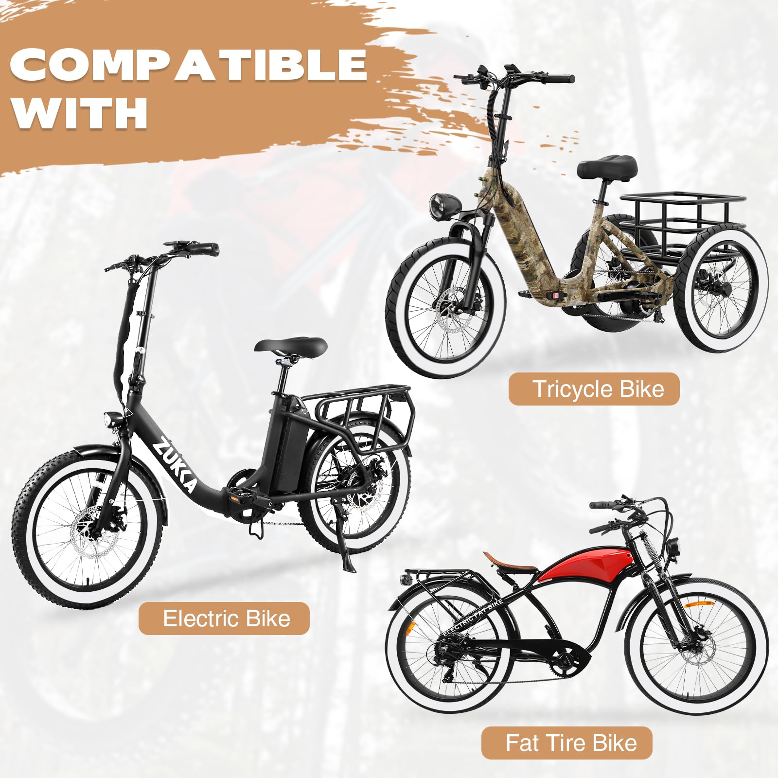 Juego de 2 neumáticos para bicicleta eléctrica de 20 x 4,0 pulgadas, 98 – 406 20 psi