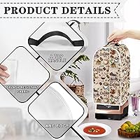 Vista 64 de doginthehole Hummingbird Blender Covers for Kitchen, Washable Appliance Covers Anti Fingerprint Stain Resistant Polyester Blender Dust Cover