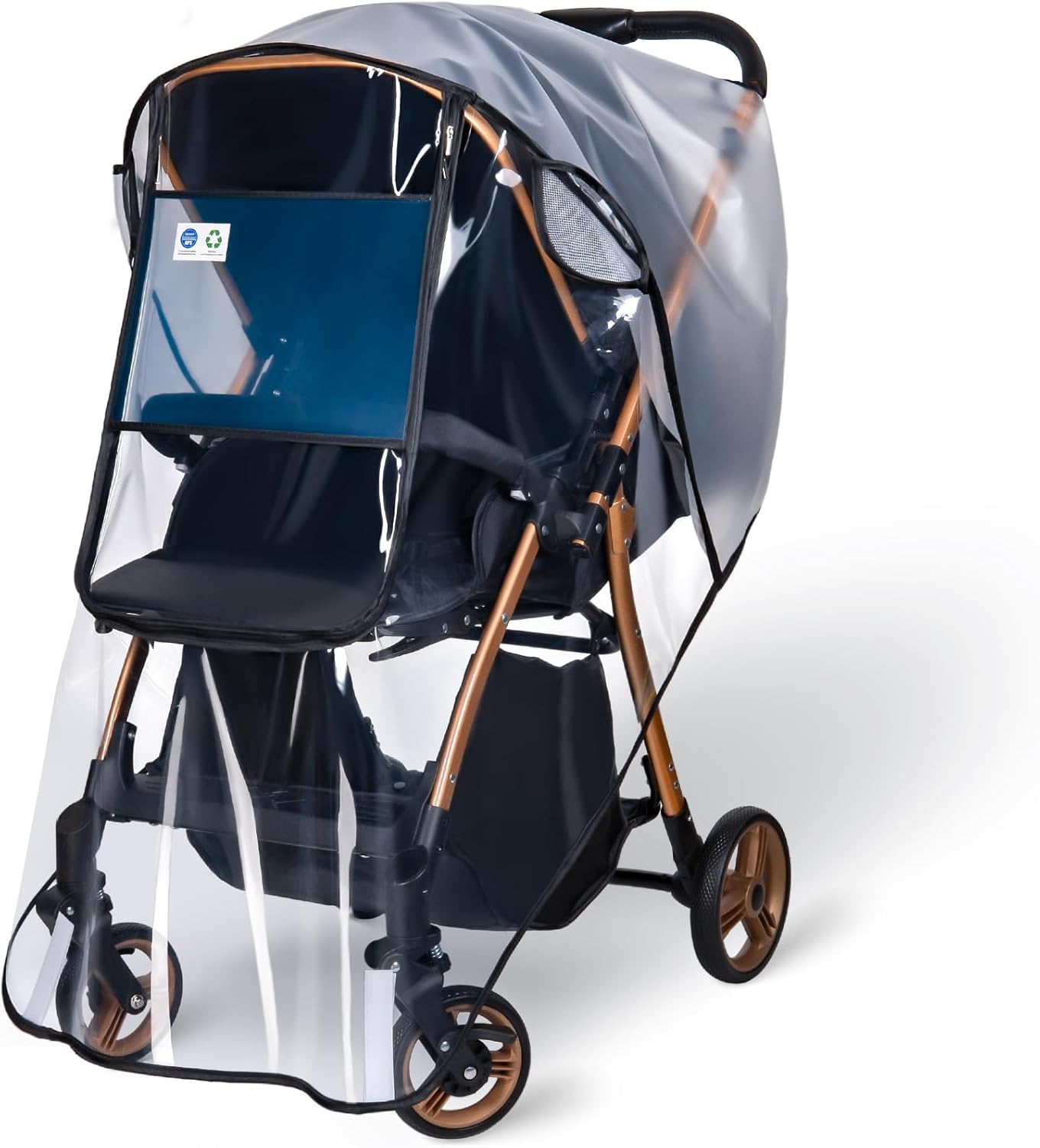 Bemece Universal Pushchair Rain Cover for Stroller Buggy Pram, Baby Travel Weather Shield