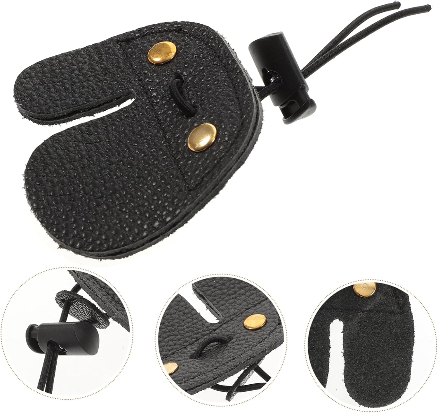 POPETPOP Finger Guard Tabs Handed Finger Tab Finger Protector Recurve Finger Guard Finger Tab for Recurve Cow
