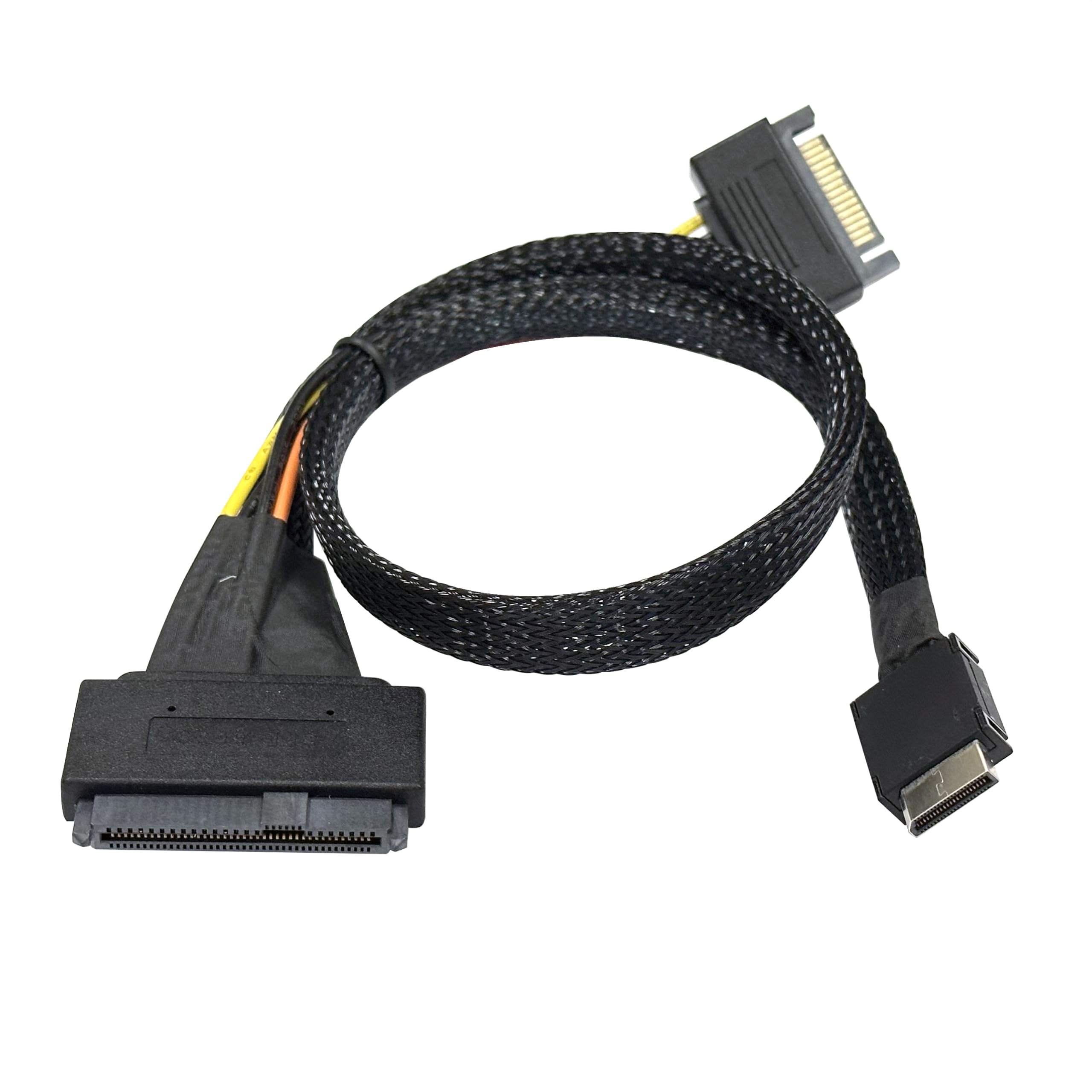Cable Oculink a U.2 PCIe 4.0 de 80 cm para actualizar almacenamiento de servidor 6