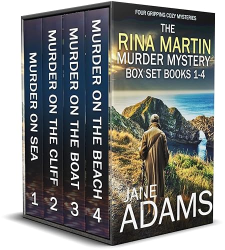 THE RINA MARTIN MURDER MYSTERY BOX SET BOOKS 1-4 four gripping cozy mysteries (Cozy murder mystery box sets)